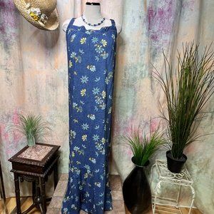 NEW 📌Sonoma  Maxi Cotton - Rayon Blend Maxi Plus Size Dress with Pockets